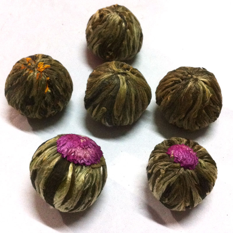 Бабочка любовь Цветущий чай фирменная марка Detox Marigold Lily Blossom чай