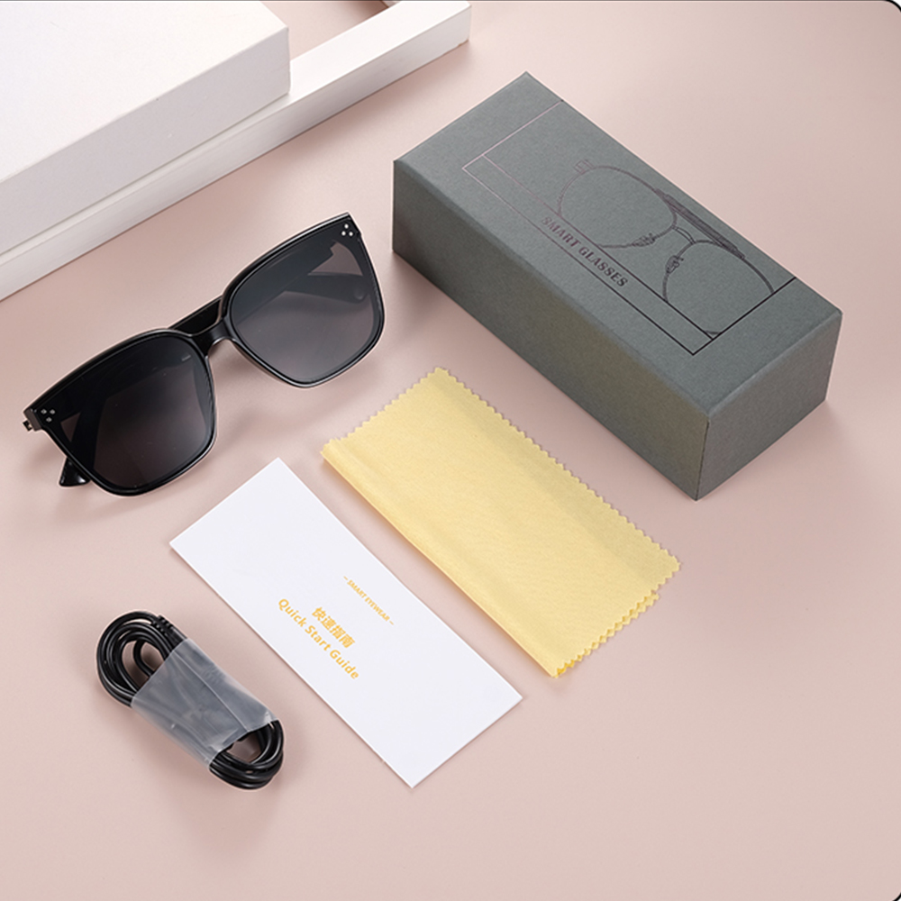 MZ07 Smart Glasses UV Protection Lightweight Sunglasses Music Control Waterproof Outdoor Sports Smart Wearable Headset 2026