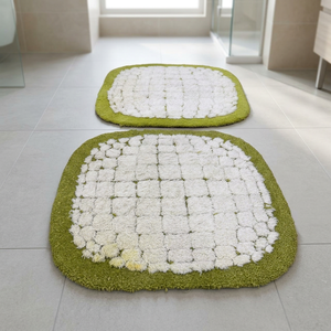 3D Hand Tufted Wool/<b>Silk</b> Eco-Friendly Multi-color thick soft Area Rug Creative Putting Carpet for Living Room Game Room kids - Product Image 1