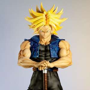 Figurine de collection d'anime Dragon Ball de 53 cm, statue de Goku, fabrication artisanale, haute qualité, modèle de grande taille pour la décoration de la maison - Product Image 4
