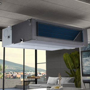 Système de climatisation central multi-zones intelligent et hautement efficace avec pompe à chaleur intégrée et unité de traitement d'air (UTA) à eau glacée pour CVC - Product Image 4