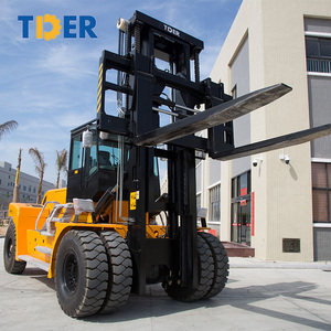 מעלית מזלג מיכל tder מעלית 25 טון סולר גדול מלגזה עם צמיגים כפולים - Product Image 2