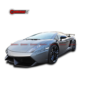 ชุดแต่งตัวถังรถยนต์สไตล์ DC ครึ่งคาร์บอนไฟเบอร์ ปี 2008-2012 สำหรับ Lamborghini Gallardo LP570 LP560 LP550 กันชนหน้า-หลัง สเกิร์ตข้าง - Product Image 2