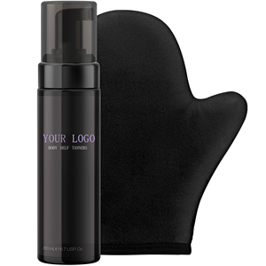 Logotipo personalizado, sin olor a bronceado falso, 1 hora de bronceado sin sol, Dark Self Tan Mousse, Kit de autobronceado, autobronceadores corporales - Product Image 1