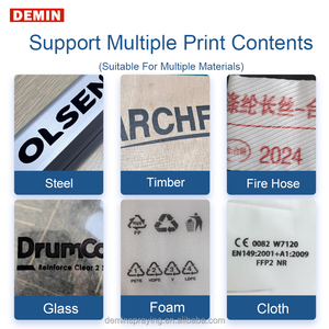 New 25.5 mét cầm tay nhôm máy in phun 600DPI nhanh khô ngày hết hạn mã hóa máy 1 năm cho thẻ chai Woods - Product Image 5