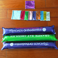 Nouvelles baguettes de tambour personnalisées Thunder Sticks, bâtons de cheering en plastique, claquettes de supporter, accessoires sonores