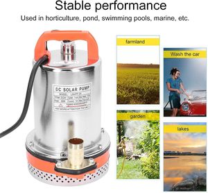 Pompe à eau électrique 12V 24V CC 300W basse pression solaire submersible pour l'agriculture - Product Image 2