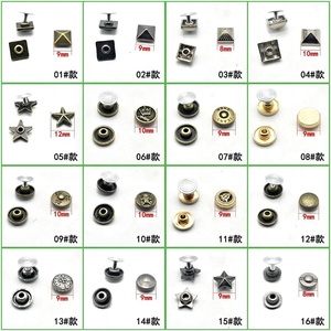 Trang Phục Trang Trí Tùy Chỉnh Logo Dập Nổi Hợp Kim Kim Loại <span class=keywords><strong>Jeans</strong></span> Đinh Tán Tất Cả Các Kích Thước Đinh Tán Bán Buôn Cho Hàng May Mặc Denim <span class=keywords><strong>Jeans</strong></span> - Product Image 5