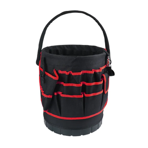 Peaktop Heavy Duty Toile Polyester Tissu Peinture Charpentier Plombier Stockage Électricien Jardin Outil Seau Sac - Product Image 3