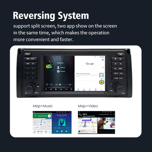 Reproductor Multimedia inalámbrico Carplay GPS Navi para BMW E39 E38 X5 E53 M5 1995-2003 Compatible con Apple Carplay <span class=keywords><strong>Android</strong></span> Auto incorporado - Product Image 5