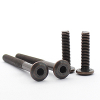 Boulon de connecteur de meubles à tête plate M2.5-M12 en acier inoxydable/acier au carbone pour réparer les meubles, la menuiserie ou le bricolage