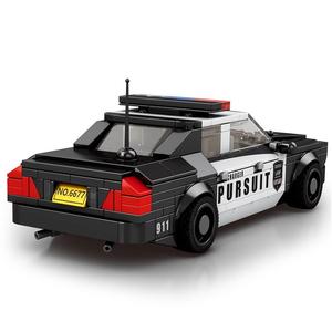Reobrix 816 Premium Bricks Eight-Slot Car Supercar Model Children Handmade ABS <b>Plastic</b> Construction Toy for 0-3M - Product Image 3
