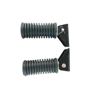 ที่พักเท้าสกู๊ตเตอร์ Junchi GS125 สีดำ ทำจากยาง สำหรับเปลี่ยนซ่อมอะไหล่รถจักรยานยนต์ - Product Image 4