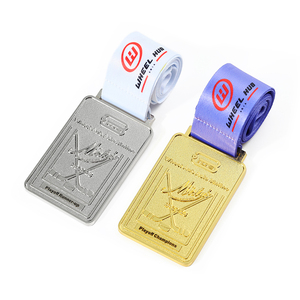 Actory-insignia personalizada de aleación de zinc, medalla de metal con cinta de aleación de zinc y esmalte suave de alta calidad, 3D - Product Image 2