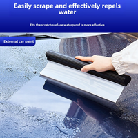 Raclette en silicone épaissie sans traces |   Essuie-glace doux anti-rayures anti-âge |   Poignée antidérapante pour vitres de voiture et verres de salle de bain