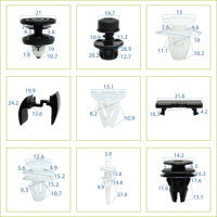 Support de fixation pour tige de capot moteur automobile, base de clip de retenue pour accessoires de fixation de tige de capot avant de voiture