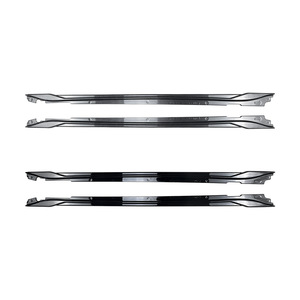 Amp Z Side Skirts Piano Black Carbon Fiber Texture For Mini Hatch R50 2001 2006 Body Kit Matte Finish - Product Image 5