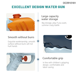 Haiform kleine günstige wasser-freiluft-schießpistole spielzeug wasserpistole für jungen - Product Image 6