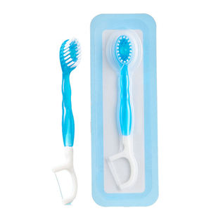 Kit de Viaje Portátil 5 en 1 Desechable con Pasta de Dientes Incluida, Limpiador de Lengua, para Hotel, Avión, Camping - Product Image 4