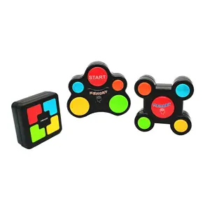 Brinquedos educativos para crianças, máquina de jogo de memória, mão e cérebro, brinquedos eletrônicos para memorizar cores