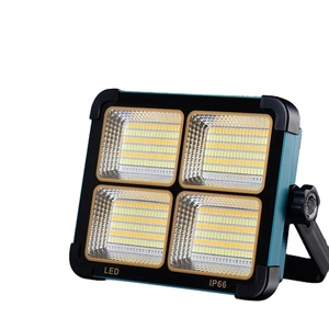 Projecteur solaire portable rechargeable IP66 avec LED pour travaux d'urgence en extérieur, stades et chantiers WD-600W Portable S - Product Image 1
