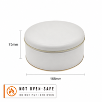 Boîte personnalisée OEM/OED en fer blanc de qualité alimentaire, imprimée CMYK mat, pour l'emballage de biscuits, bonbons, chocolats, gâteaux, noix, graines et autres snacks