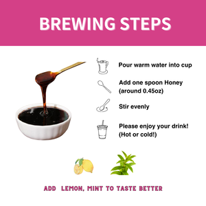 مشروب عشبي فوري بالعسل للتنحيف للبالغين، تعبئة زجاجات، منتج فوري لإنقاص الوزن بكميات كبيرة - Product Image 4