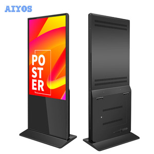 AIYOS <strong>Technology</strong> Floor Standing Advertising Kiosk 43 55 65 Inch Android Digital SIgnage <strong>Touch</strong> <strong>Screen</strong> Indoor LCD <strong>Screen</strong> Display - Product Image 4