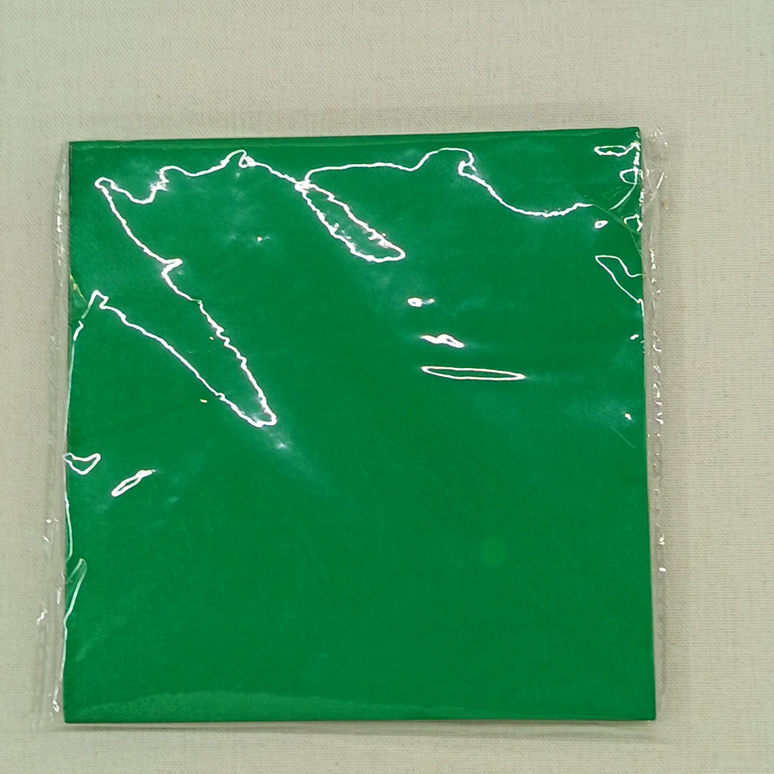 ผ้าเช็ดปากสีเขียว*20ชิ้น