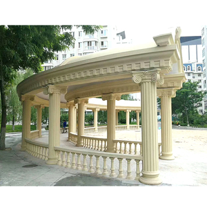 Thiết kế mới bê tông bên ngoài trang trí nhà trụ cột vòng trang trí GRC Roman cột trang trí cho Trang chủ trang trí - Product Image 5