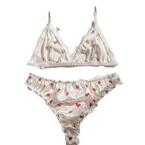 Женское атласное боди с кружевом - Product Image 4