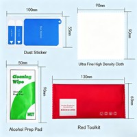 Nettoyant pour écran en tissu doux jetable pour écran d'ordinateur portable et clavier, prix d'usine OEM/ODM personnalisé, kits de nettoyage