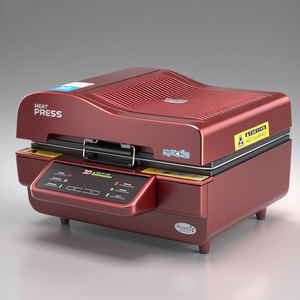 Garment Digital Manual Heat Transfer Machine 33*45 Flat Ironing Heat Press Factory Direct Hair Equipment - Product Image 3