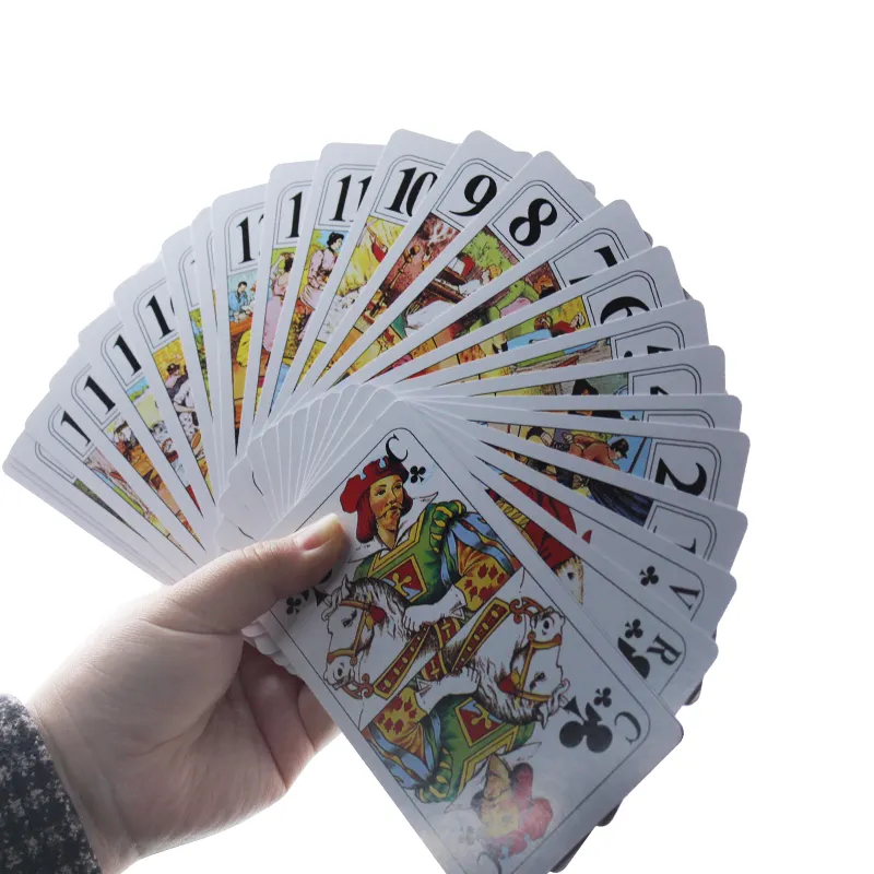 Penjualan Laris Kartu Permainan Kustom Oracle Tarot Bermain Kartu Poker Cetak Khusus Grosir Kartu Tarot Besar Jeux De Carte Cartes Kartu Tarot