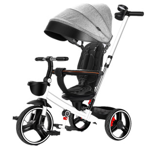 <span class=keywords><strong>Tricycle</strong></span> pour enfants 2022 avec lumière et musique <span class=keywords><strong>rouge</strong></span> et bleu 1-3 ans - Product Image 3
