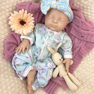 Unbemalte Silikon-Reborn-Babypuppe zum Selbstgestalten, DIY Unfertiges Neugeborenen-Set für Künstlerische Gestaltung - Product Image 1