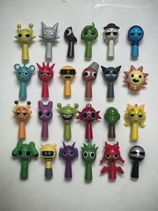 Sprunki Figuras DE ACCIÓN Sprunky Toy Conjunto completo Figuras Muñeca Llavero <span class=keywords><strong>Cadena</strong></span> de felpa para fanáticos del <span class=keywords><strong>juego</strong></span> de música de terror Niños adultos - Product Image 2