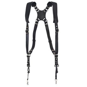 Dành Cho Máy Ảnh DSLR/DSLR Phát Hành Nhanh Chống Trượt Dual Shoulder Leather Khai Thác Dây Đeo Máy Ảnh Dây Đeo Máy Ảnh - Product Image 2