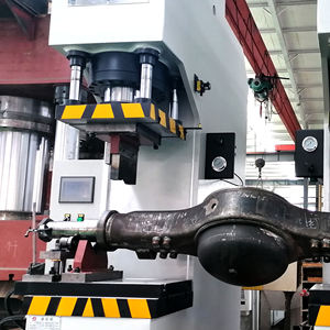 Экспортная качественная двухстанционная Сервосистема управления гидравлическим прессом для калибровки балансировочной балки автомобиля - Product Image 3