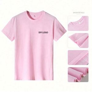 Comfortable Non-Shrink 100%Cotton Men's Round Neck T <b>Shirts</b> Summer Short Sleeve Crew Neck T <b>Shirts</b> - Product Image 5