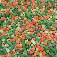 Légumes Mixtes Surgelés IQF 4 Variétés (Carottes, Maïs, Pois, Haricots) – Qualité Supérieure, Prix Usine, Vente en Gros, Exportation Chine