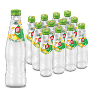 Pepsis 7Up Zero Sugar Drink Citrus Lemon Flavor Soda Bebida carbonatada Botella de vidrio 7Up Refrescos 275mL - Product Image 6