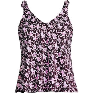 ชุดว่ายน้ำผู้หญิงแบบ Tankini คอวี ทนคลอรีน แขนกุด พิมพ์ลายดิจิทัล ผ้ายืดสแปนเด็กซ์ โพลีเอสเตอร์ - Product Image 3