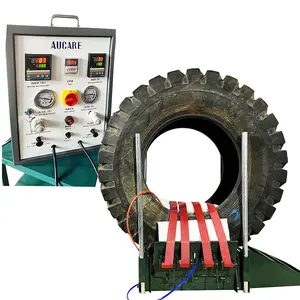 Truck tyre repair vulcanizing machine rubber mat vulcanizing press tyre repair equipment tire repair tools with Fixed rod