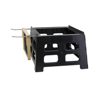 Support de ruche en plastique noir pour 10 cadres Langstroth Hives Support de ruche d'apiculture avec support de cadre