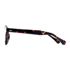 <span class=keywords><strong>Gafas</strong></span> ópticas de acetato personalizadas para hombre y <span class=keywords><strong>mujer</strong></span>, montura redonda Vintage de alta calidad, venta al por mayor, 2022 - Product Image 2