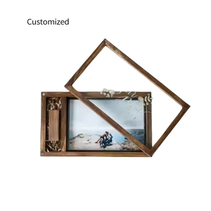 <span class=keywords><strong>Scatola</strong></span> regalo di alta qualità eco-friendly in legno di pino con foto di memoria in legno di pino <span class=keywords><strong>scatola</strong></span> scorrevole superiore porta porta porta porta porta USB - Product Image 4