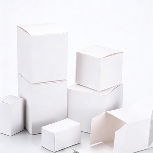 Hot-selling Recyclable High-End <b>White</b> Cardboard <b>Boxes</b> Customizable Sizes (Small/Medium/Large) Custom Logo & Design in Stock - Product Image 2