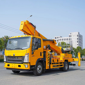 Nouvelle plateforme de travail aérien Diesel Howo 20m, nacelle télescopique rotative à 360 degrés, charge utile 200kg, pour travaux de construction - Product Image 2