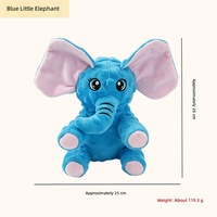 Jouet interactif pour chien en peluche douce avec papier froissé et sonnette